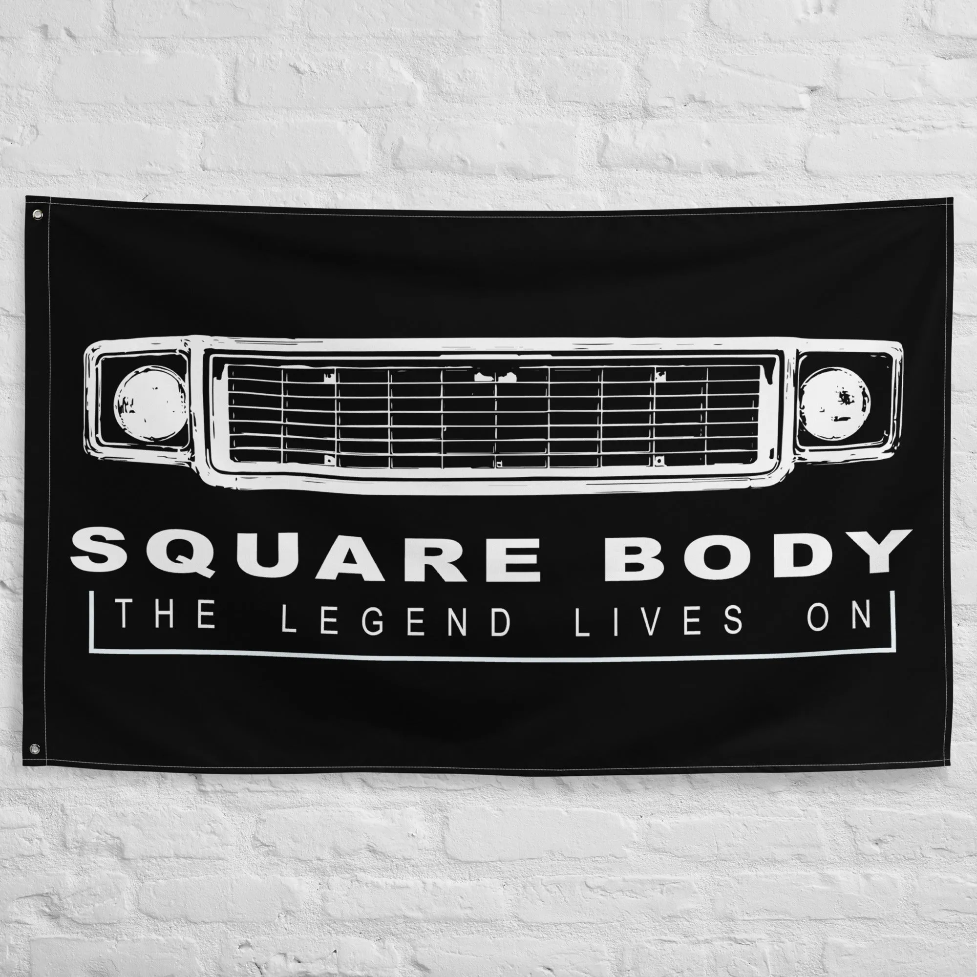 73 Squarebody Flag - The Legends Lives On - Based On 70's Sqaure Body Truck