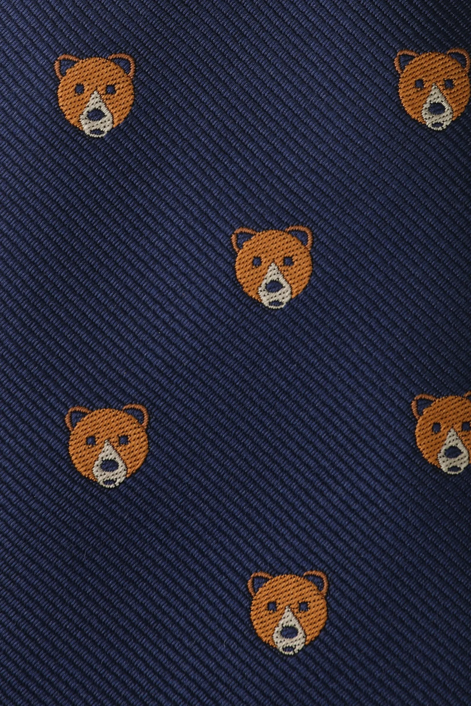 American Brown Bear Kids Necktie