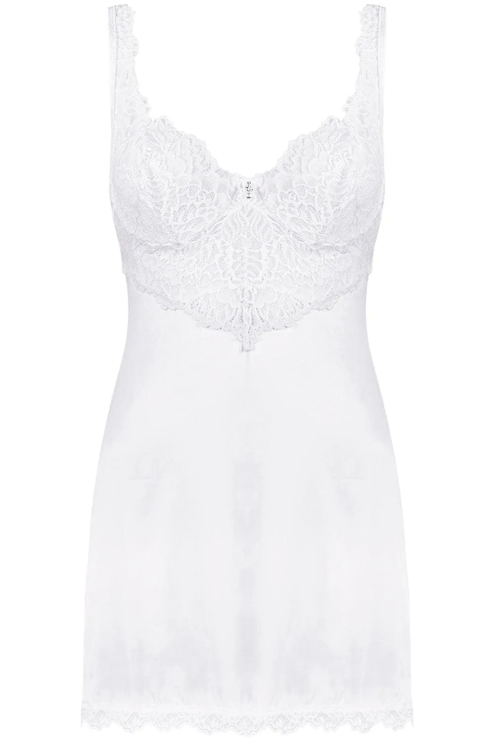 Amor Blanco Chemise & Thong