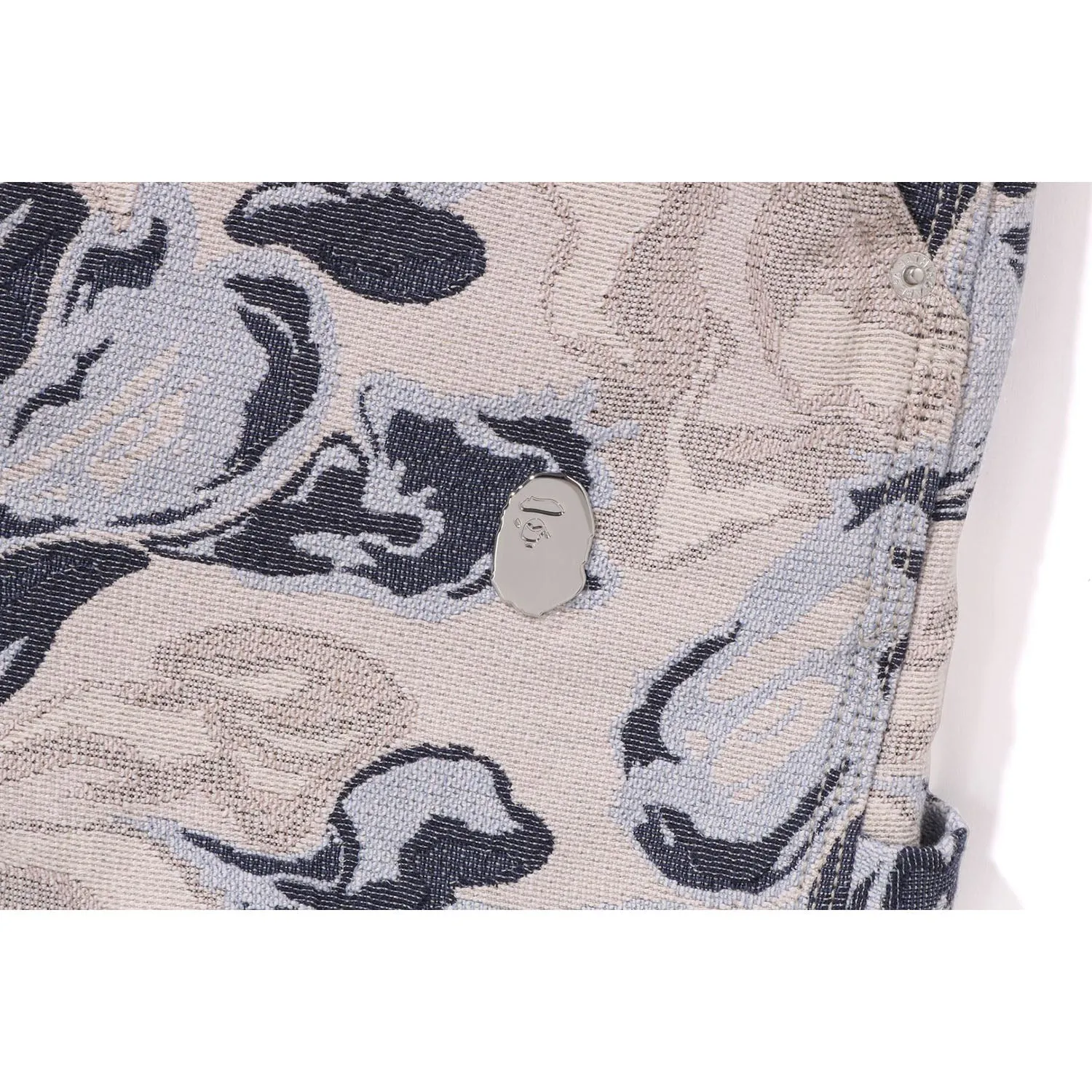 BAPE ART CAMO GOBELIN WORK PANTS MENS