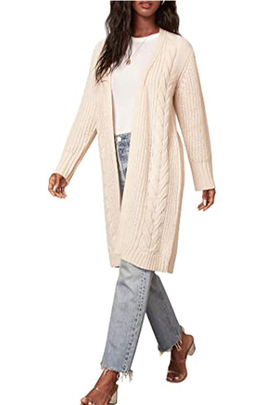 BB Dakota - On The Cable Cardigan Oatmeal