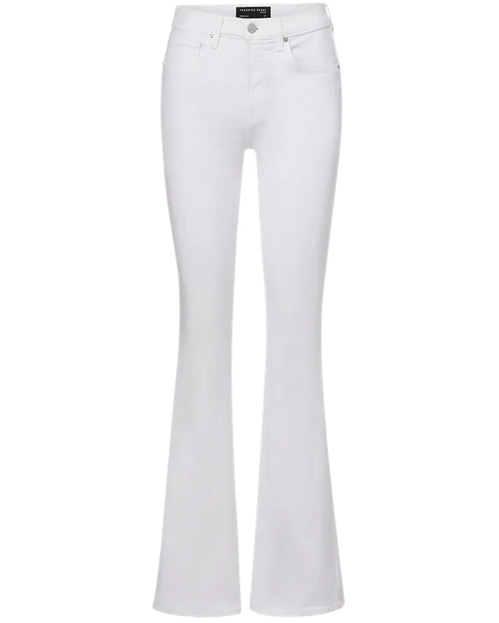 Beverly Skinny Flare Jean in White