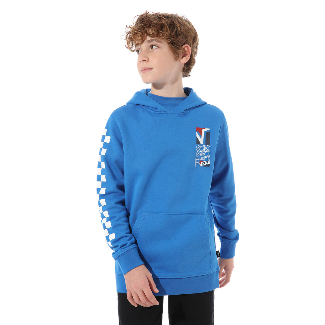 Camisola com Capuz Vans By Skate Disjunction PO Victoria Blue - Kids