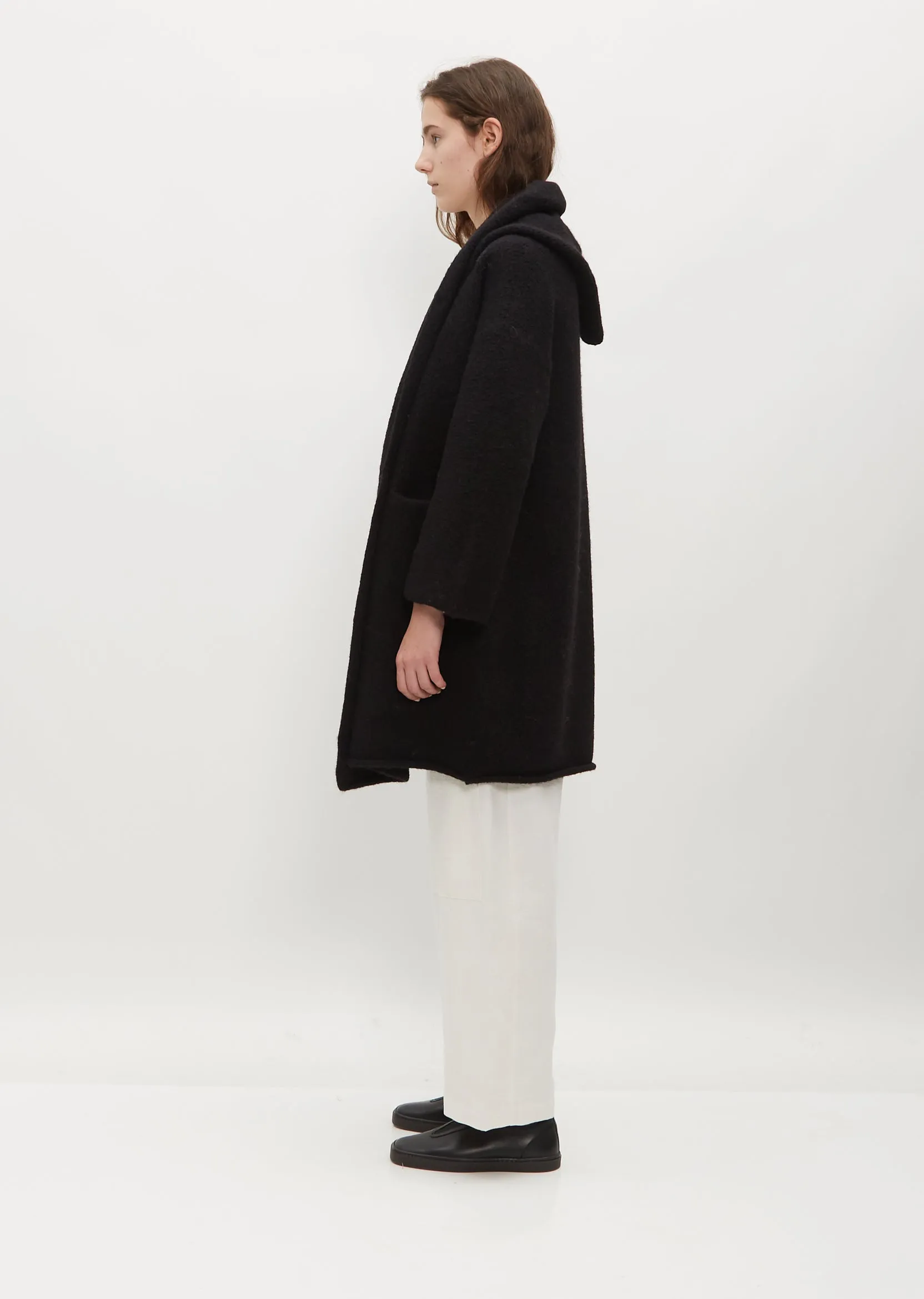 Capote Coat — Black