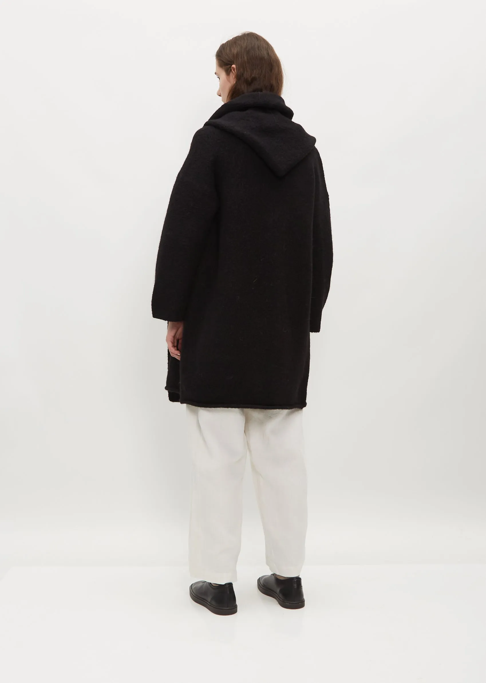 Capote Coat — Black