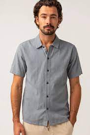 CHEMISE D'ETE RHYTHM TEXTURED LINEN