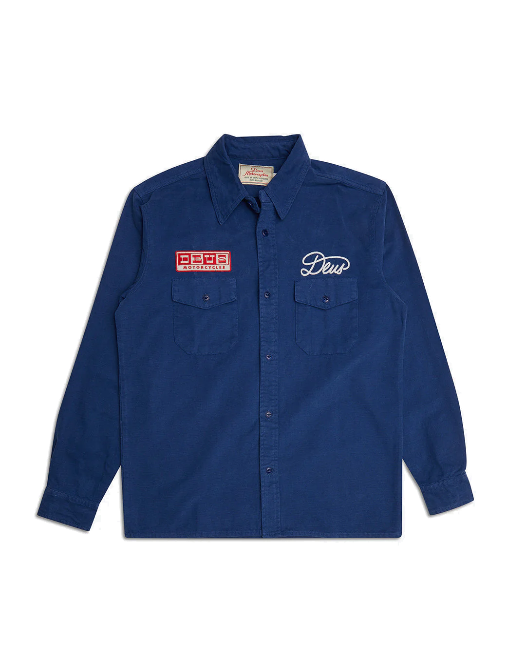 CHEMISE DEUS TRUE GRIT ENSIGN BLUE