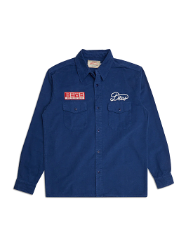 CHEMISE DEUS TRUE GRIT ENSIGN BLUE