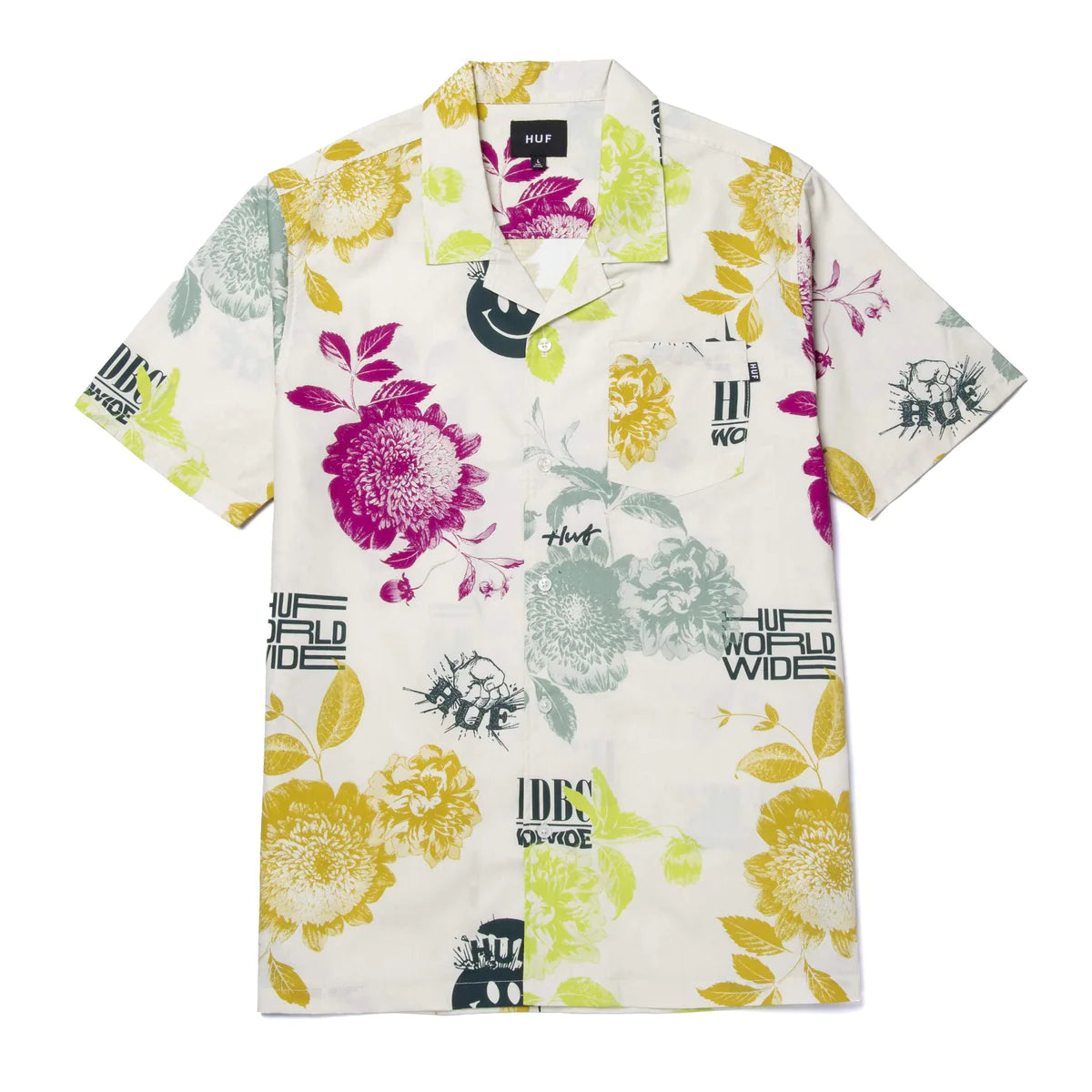 CHEMISE HUF BLOOM RESORT TOP