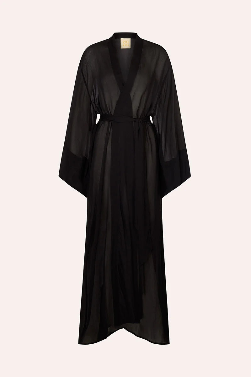 Cin Cin - Fortune Robe - Black