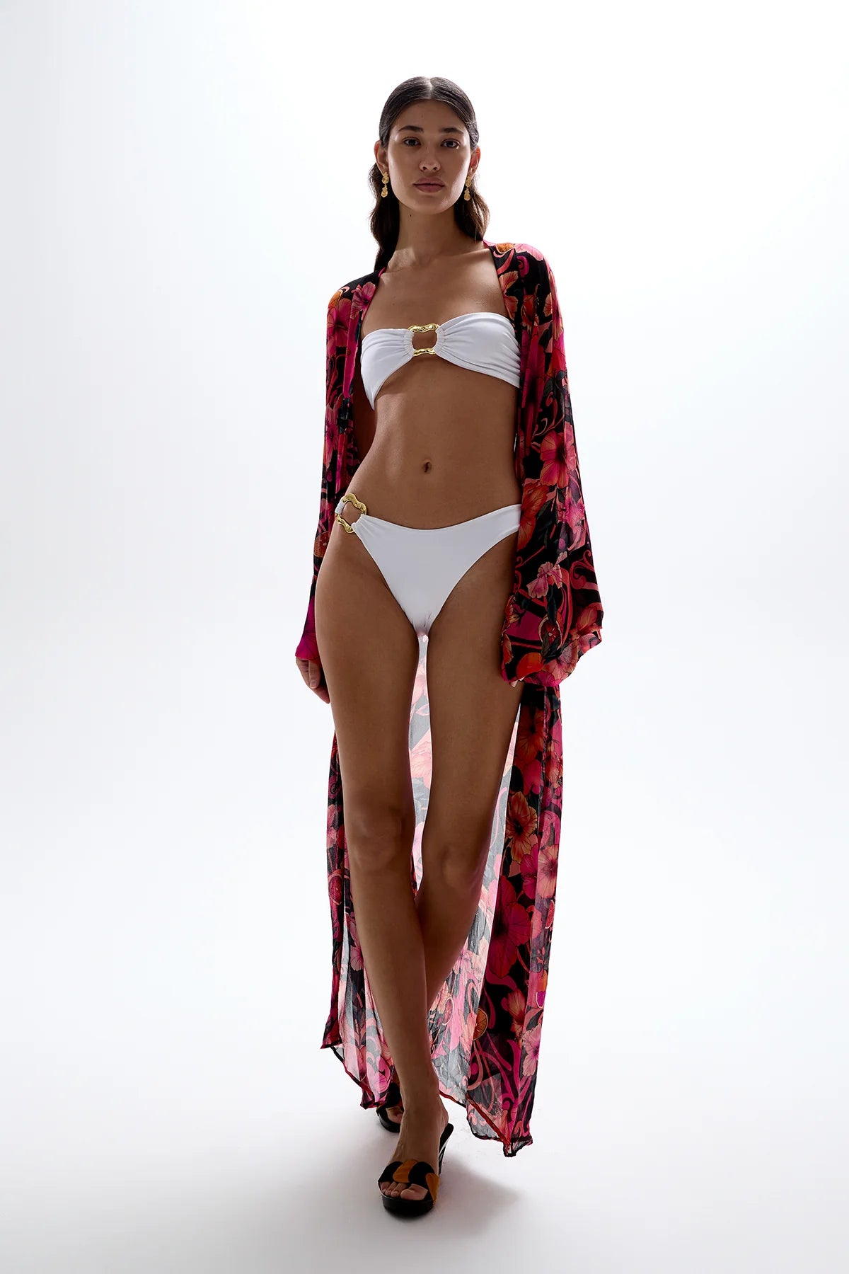 Cin Cin - Fortune Robe - Hibiscus Pink