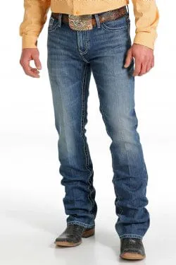 Cinch Mens Ian Medium Stone Jeans