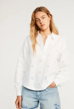 Claudie Pierlot - Chemise Bastilles - Ecru