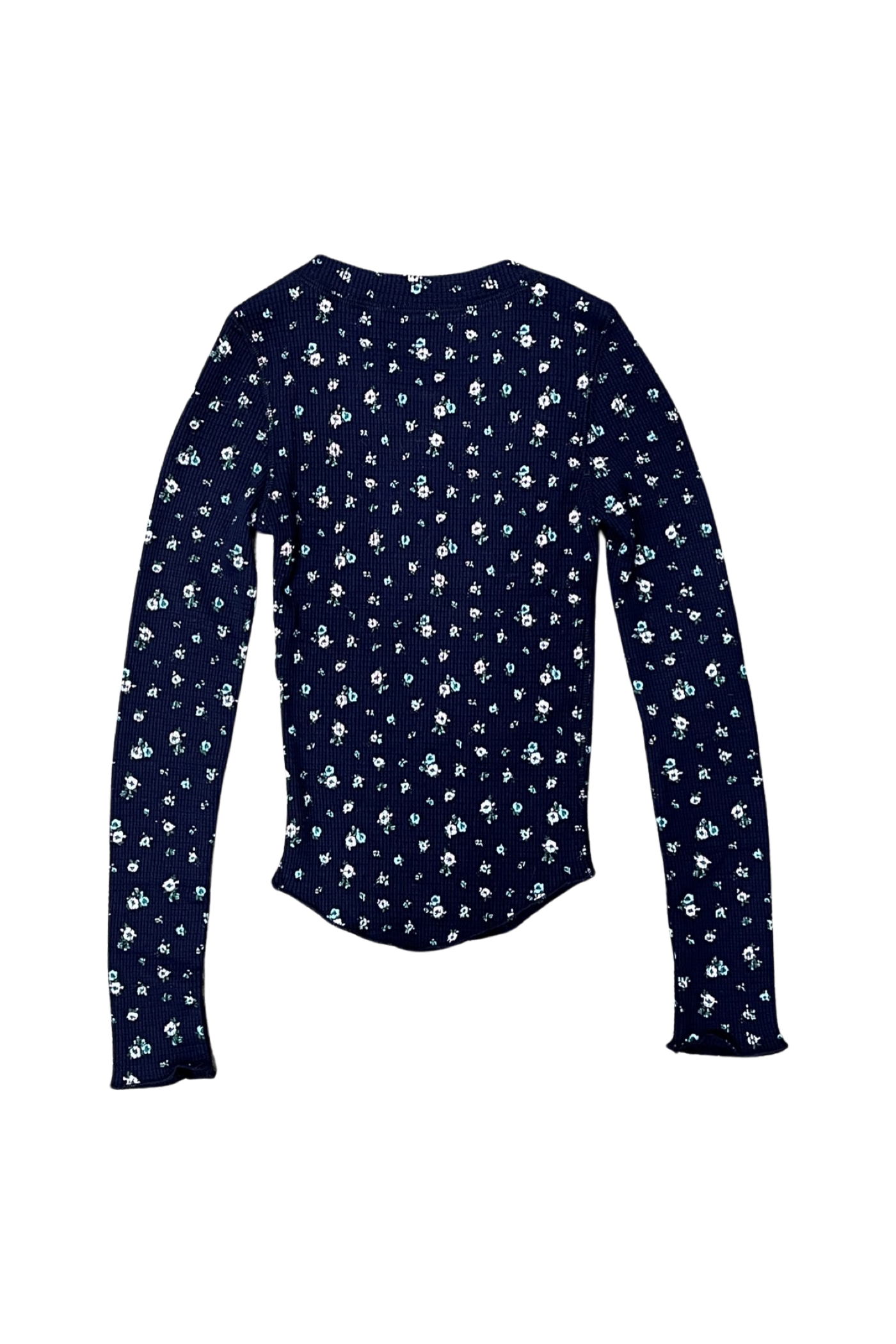 Cooper Henley Floral Long Sleeve Top