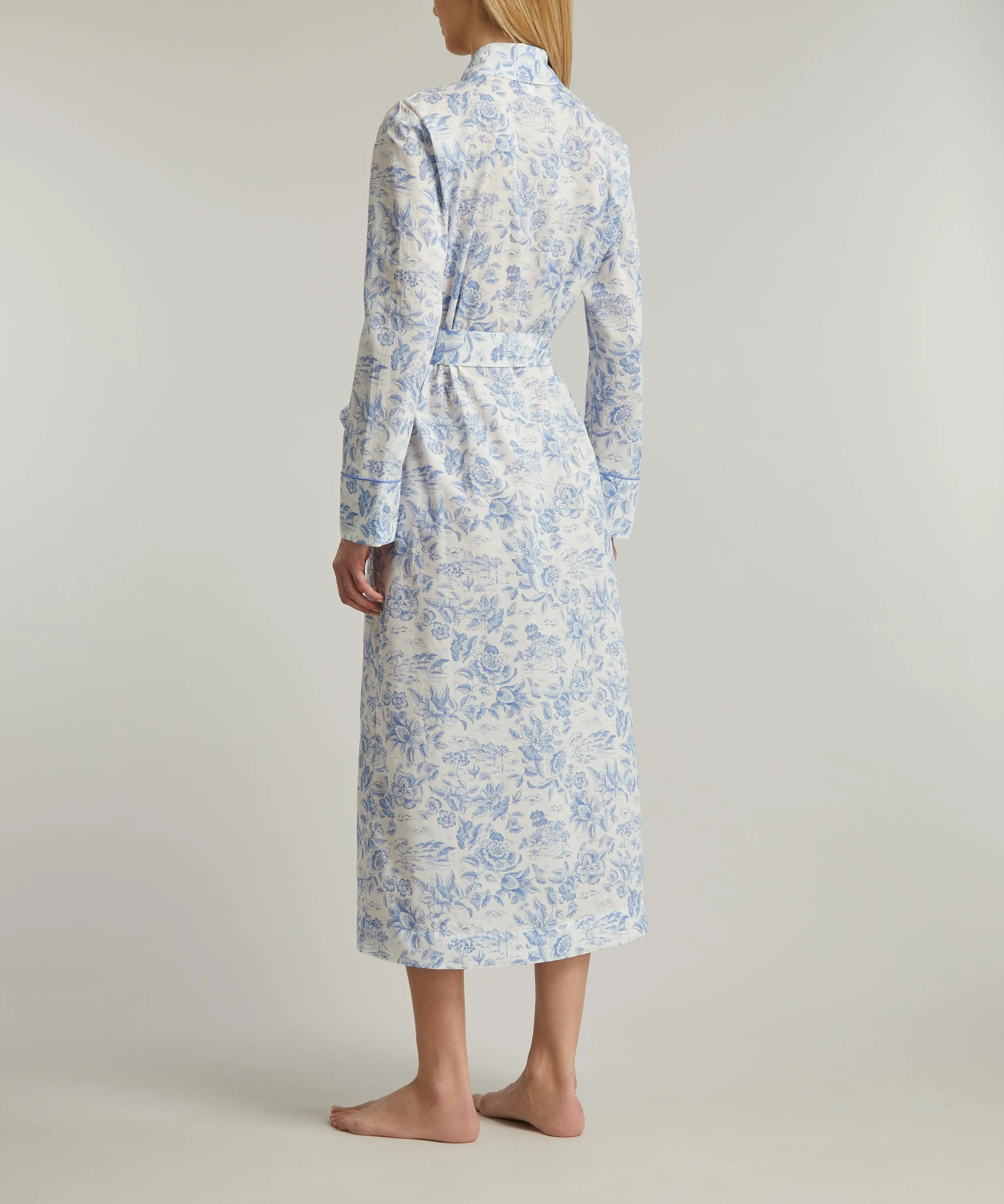 Delft Lagoon Tana Lawn™ Cotton Classic Robe