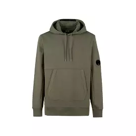 Diagonal Raised Fleece Hoodie