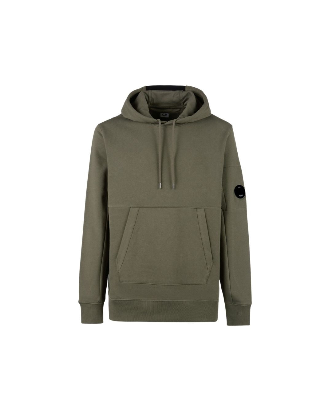 Diagonal Raised Fleece Hoodie