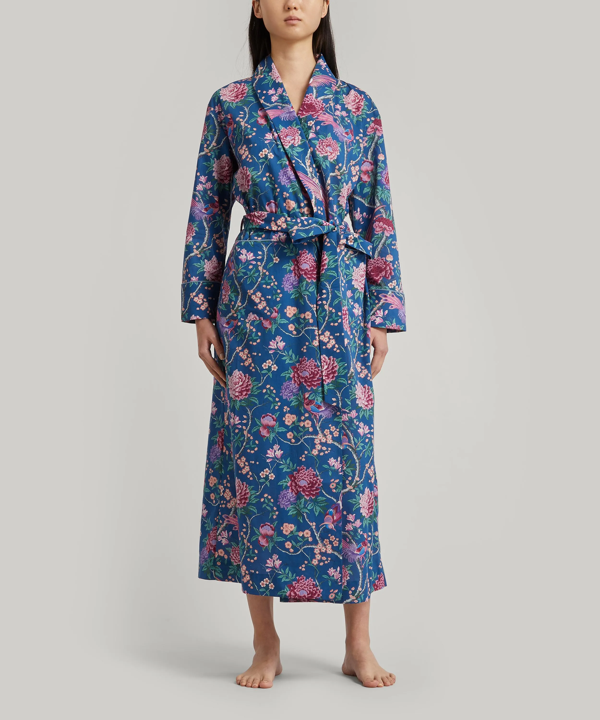 Elysian Paradise Tana Lawn™ Cotton Unlined Long Robe