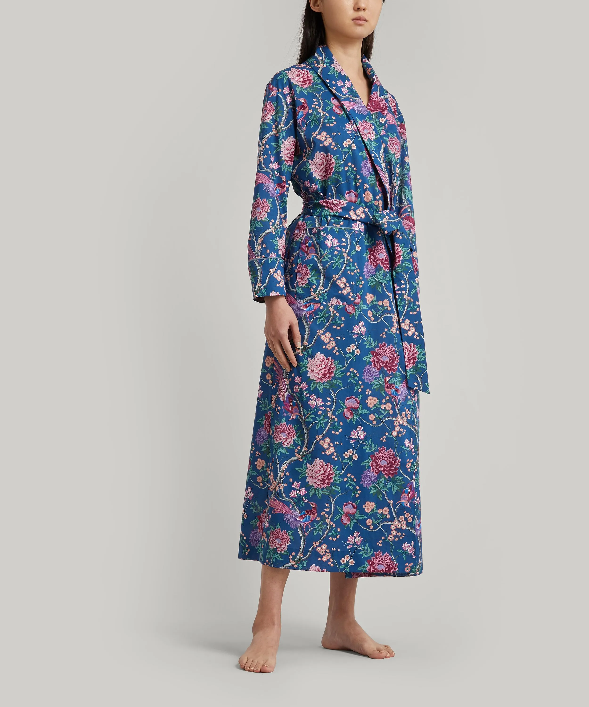 Elysian Paradise Tana Lawn™ Cotton Unlined Long Robe