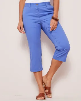 Everyday Straight-Leg Crop Trousers