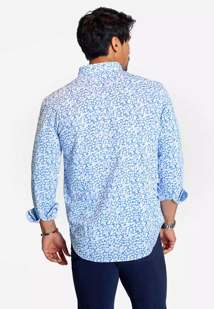 Five-O Floral Long Sleeve Tech Shirt