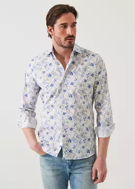 FLORAL LONG SLEEVE COTTON SHIRT