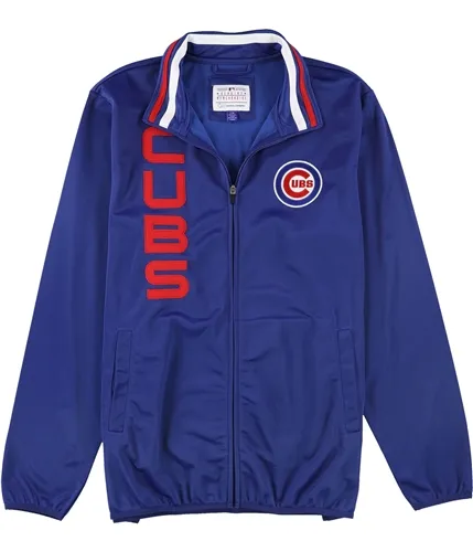 G-Iii Sports Mens Chicago Cubs Track Jacket, TW1