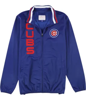 G-Iii Sports Mens Chicago Cubs Track Jacket, TW1