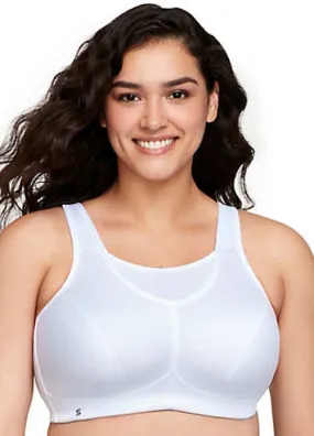 Glamorise Full Figure Plus Size No-Bounce Camisole Wirefree Sports Bra