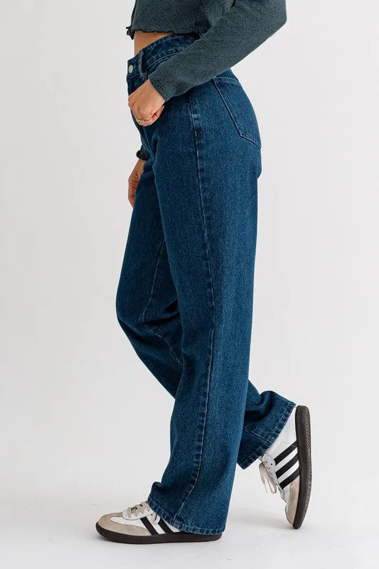 High Waist Wide Leg Jeans