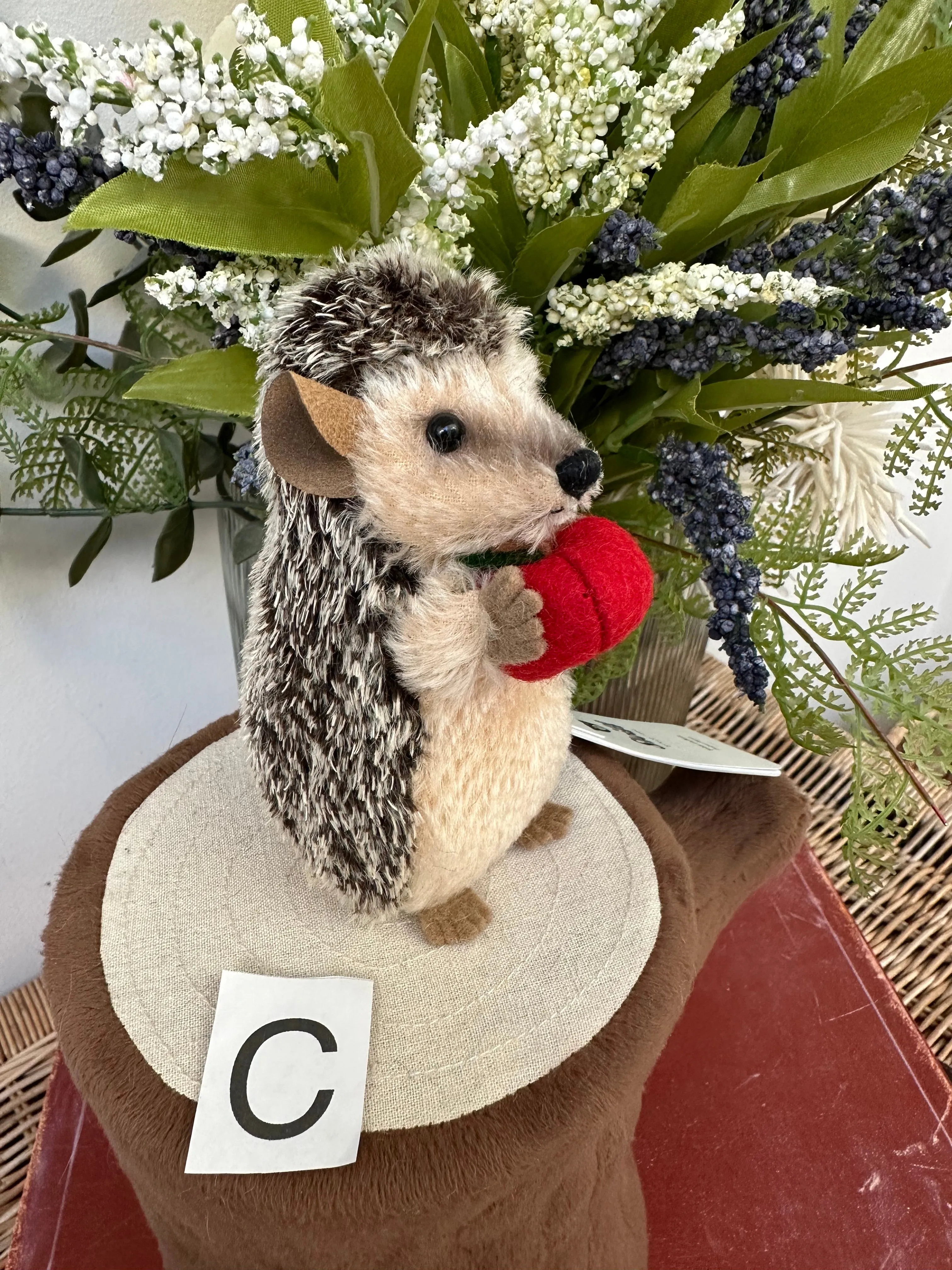 Ivo Miniature 11cm Steiff Collectable Hedgehog Option C