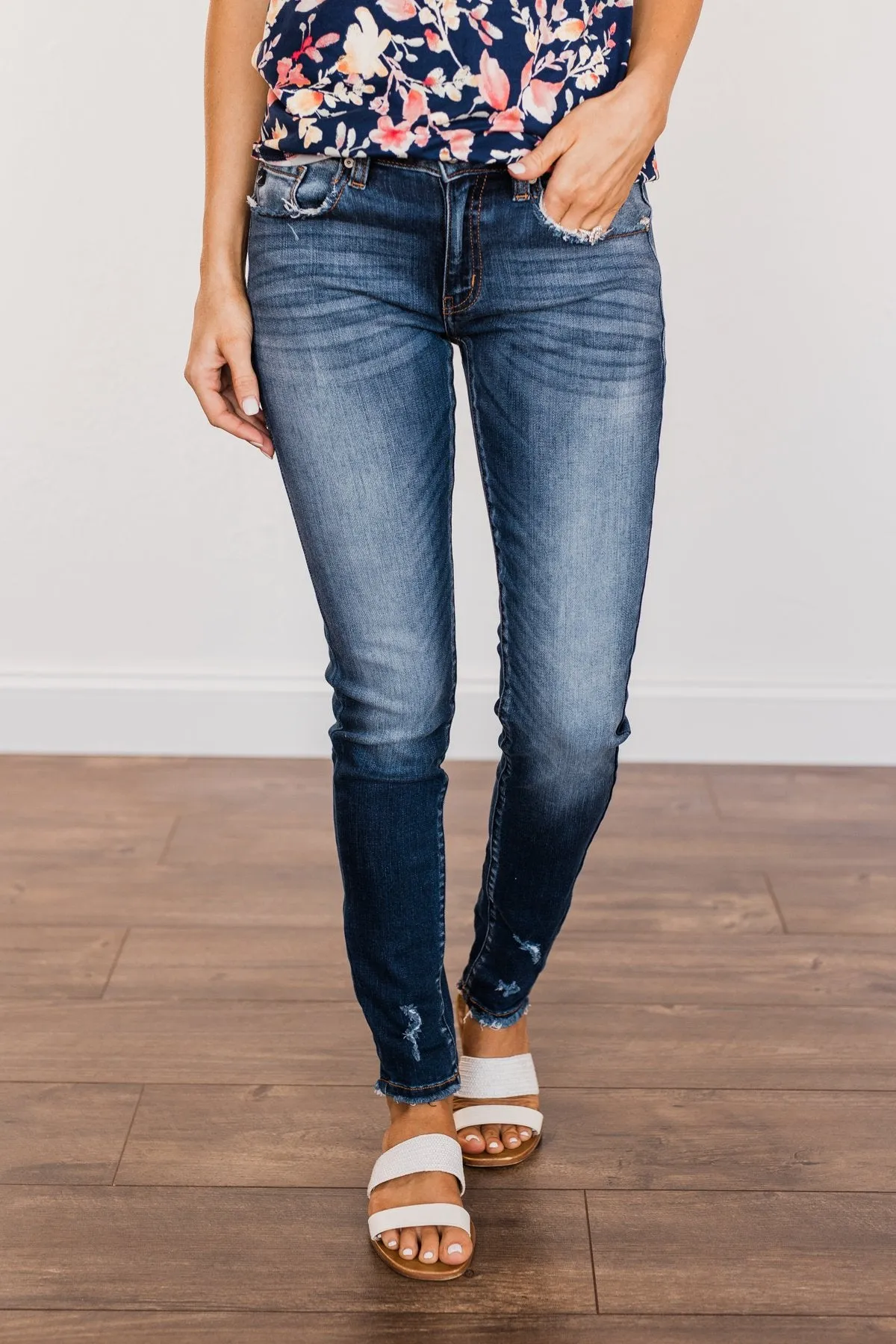 KanCan Skinny Jeans- Holly Dark Wash