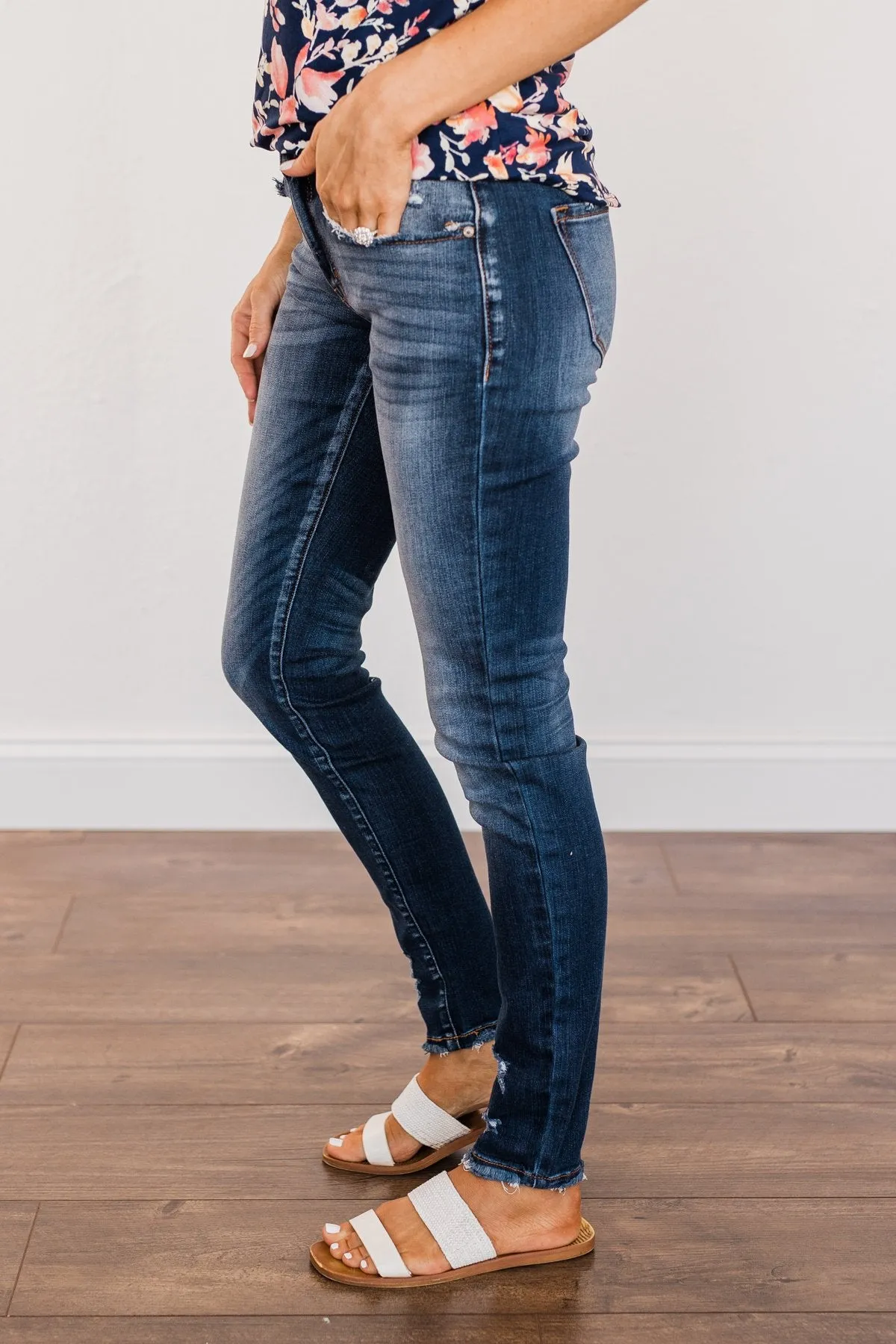 KanCan Skinny Jeans- Holly Dark Wash