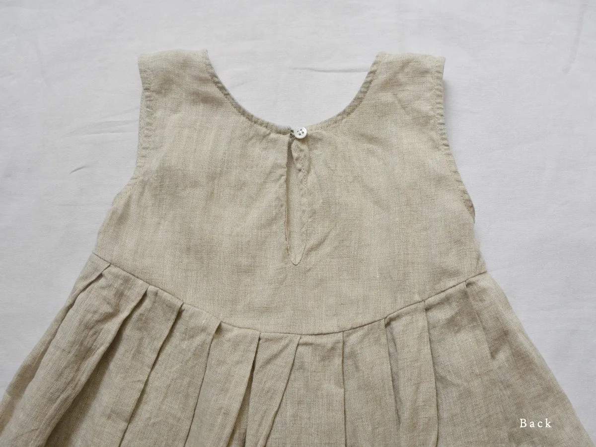 Kids Maki Lulu Linen Camisole - Natural