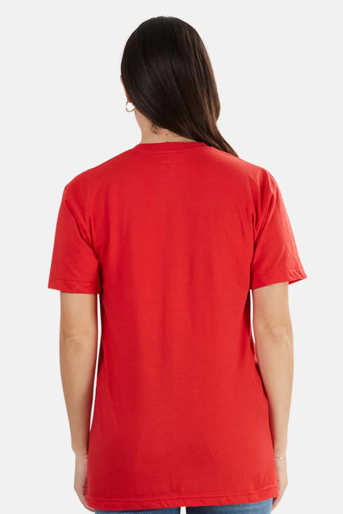 Lamptons Crewneck Tee - Red/White