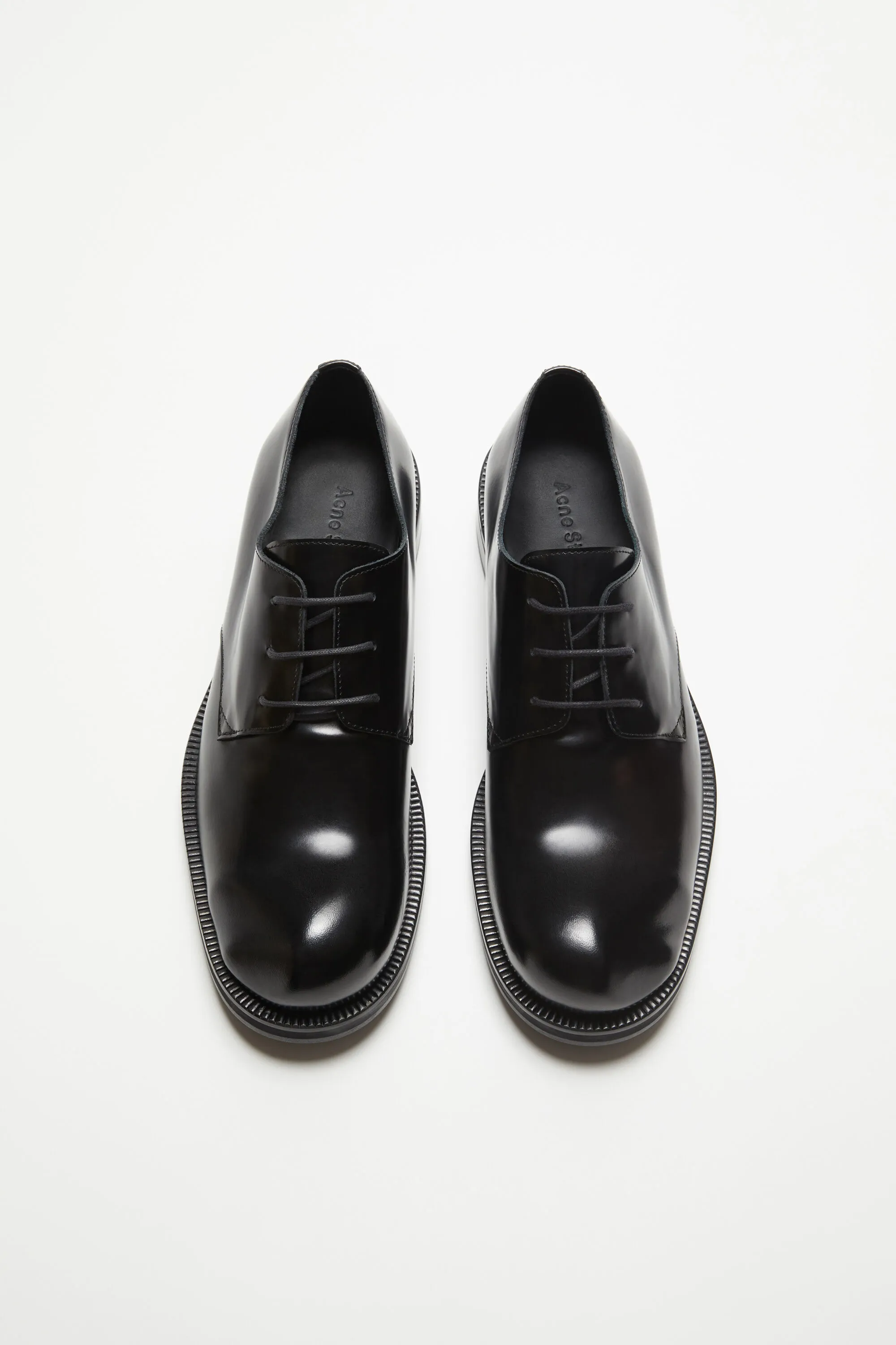 Leather derby shoes