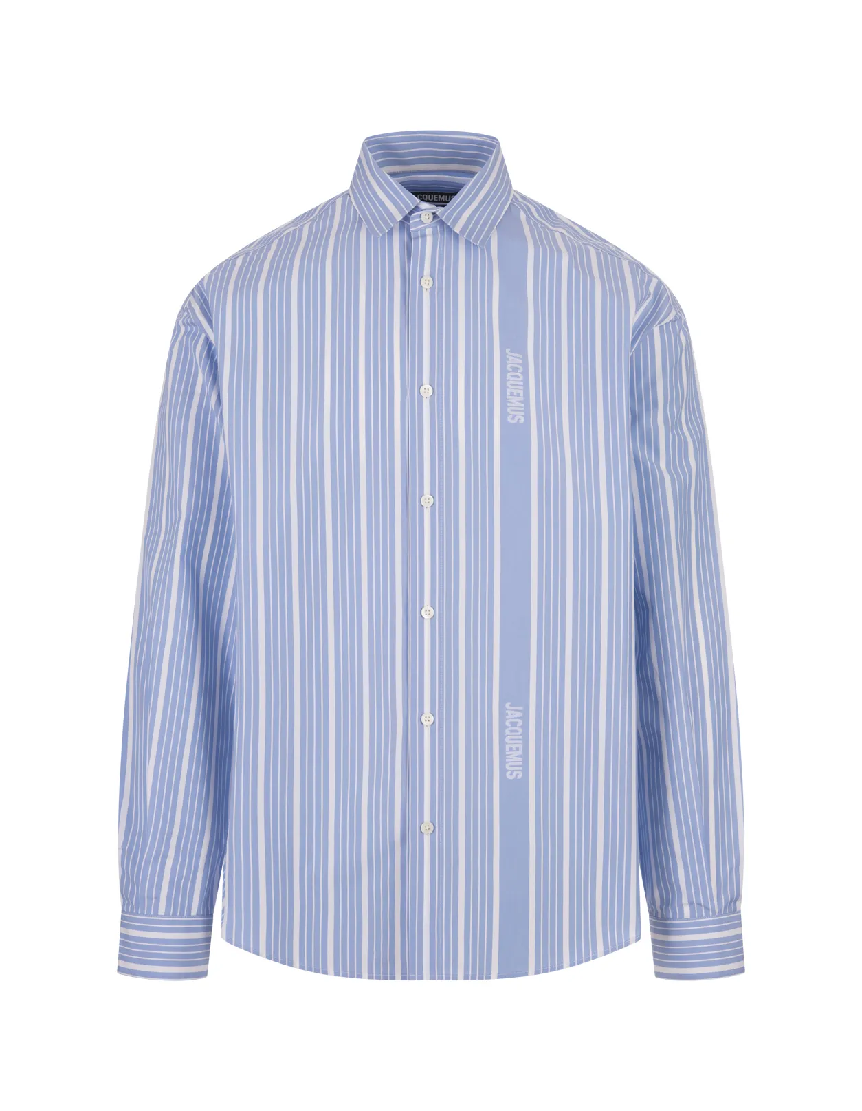 Light Blue and White La Chemise Simon Shirt