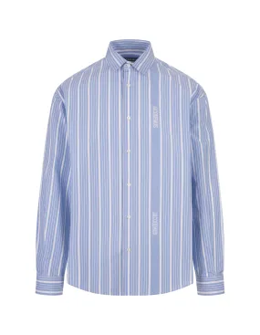 Light Blue and White La Chemise Simon Shirt