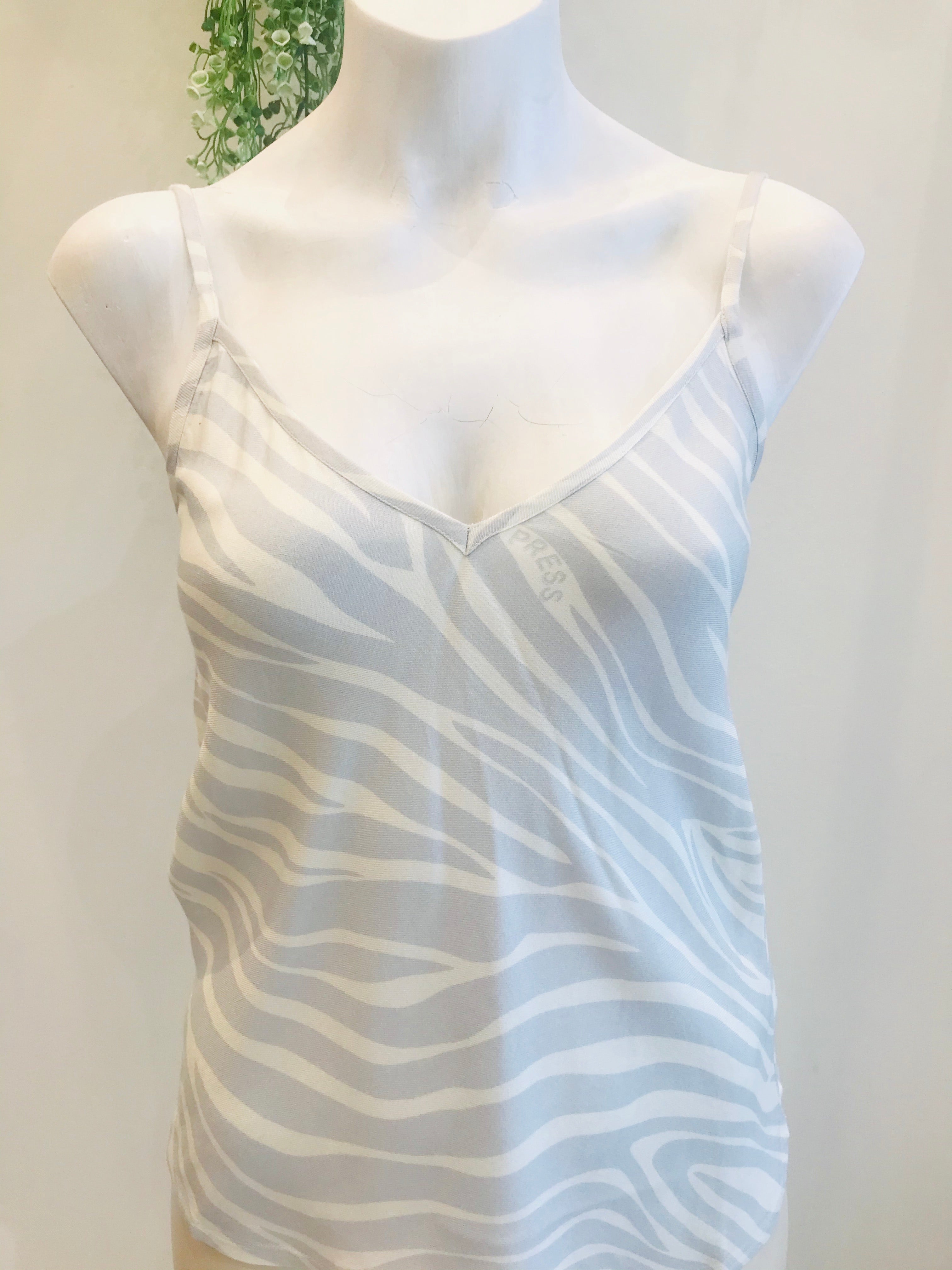 Lucy grey zebra cami