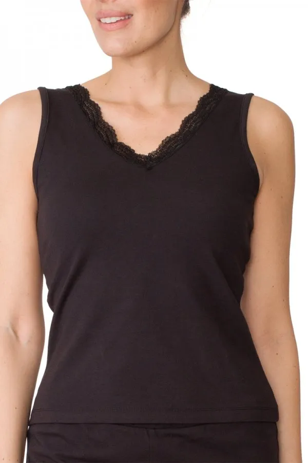 Lusomé Evelyn V-Neck Tank