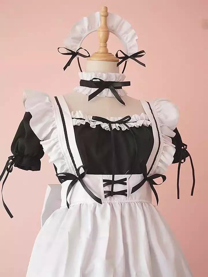 maid cafe cosplay costume lingerie lounge set