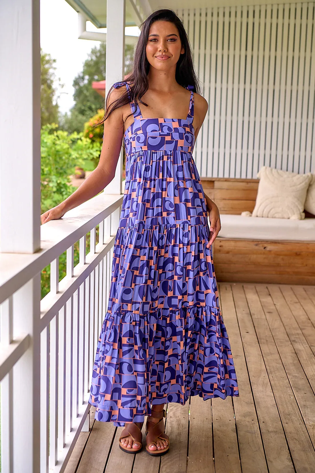 Marley Maxi Dress Abbi Print