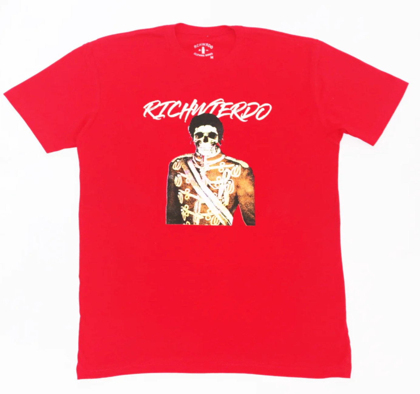 MJ SKULL TEE RED