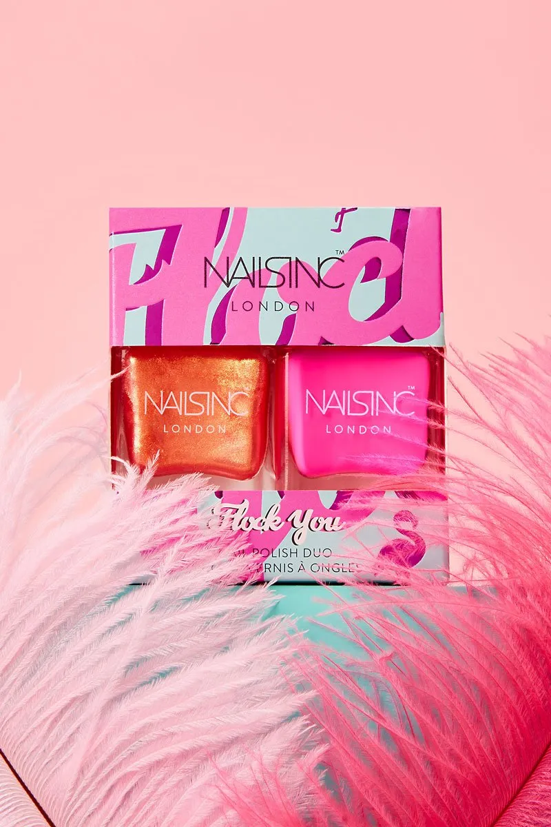 Nails Inc. Nail Polish Duo - Flock You