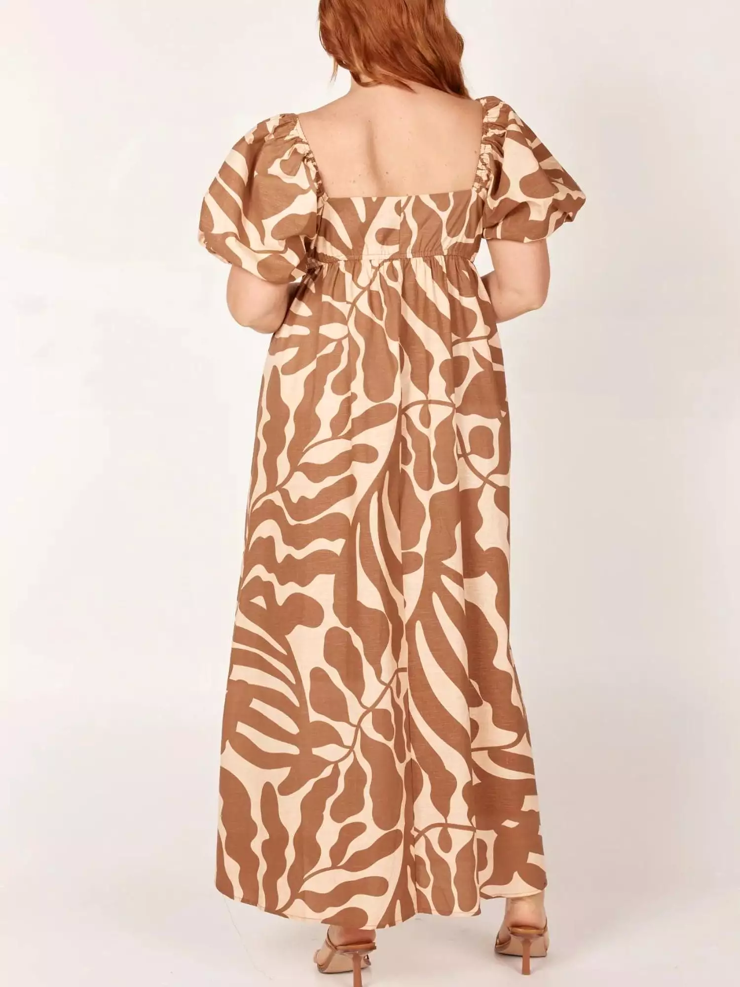 Penelope Maxi Dress | Sea Fern Print