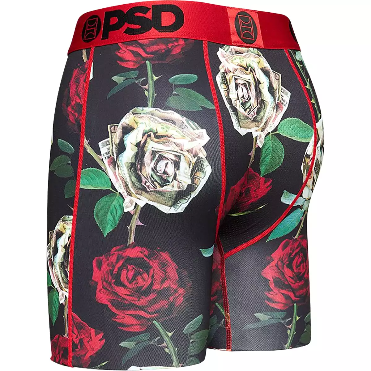 PSD 100 Roses Mix Boxer Men's Bottom Underwear (Refurbished, Without Tags)