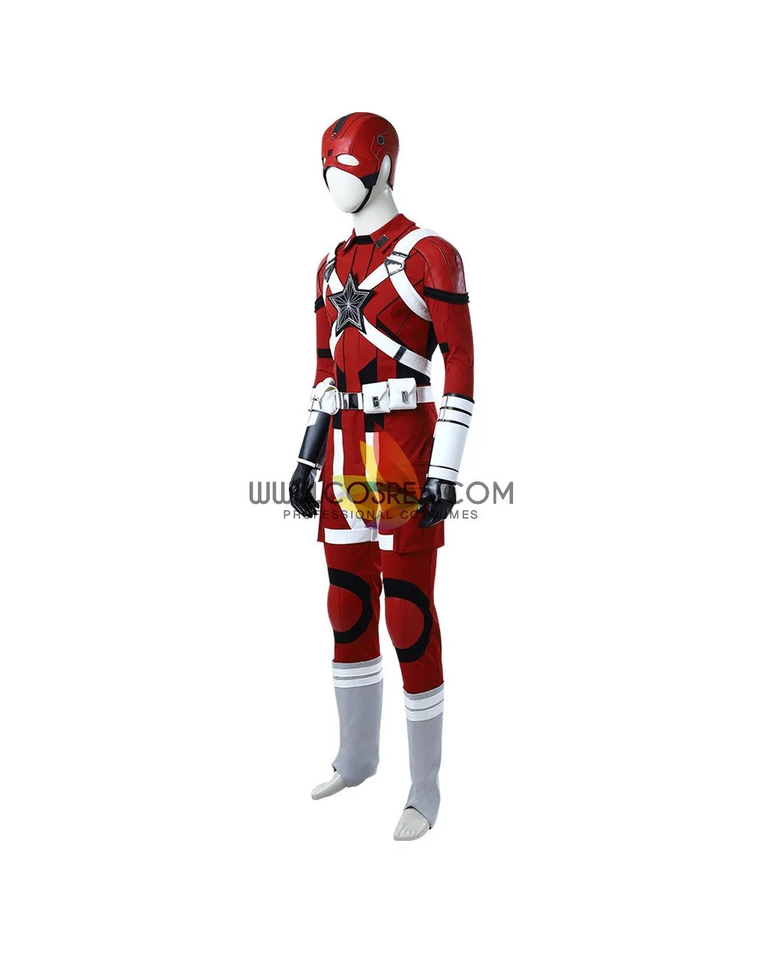 Red Guardian Black Widow Movie Version Cosplay Costume