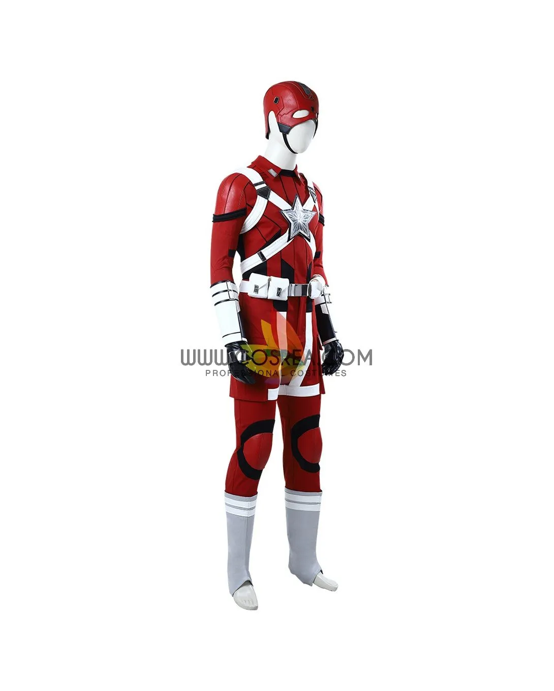 Red Guardian Black Widow Movie Version Cosplay Costume