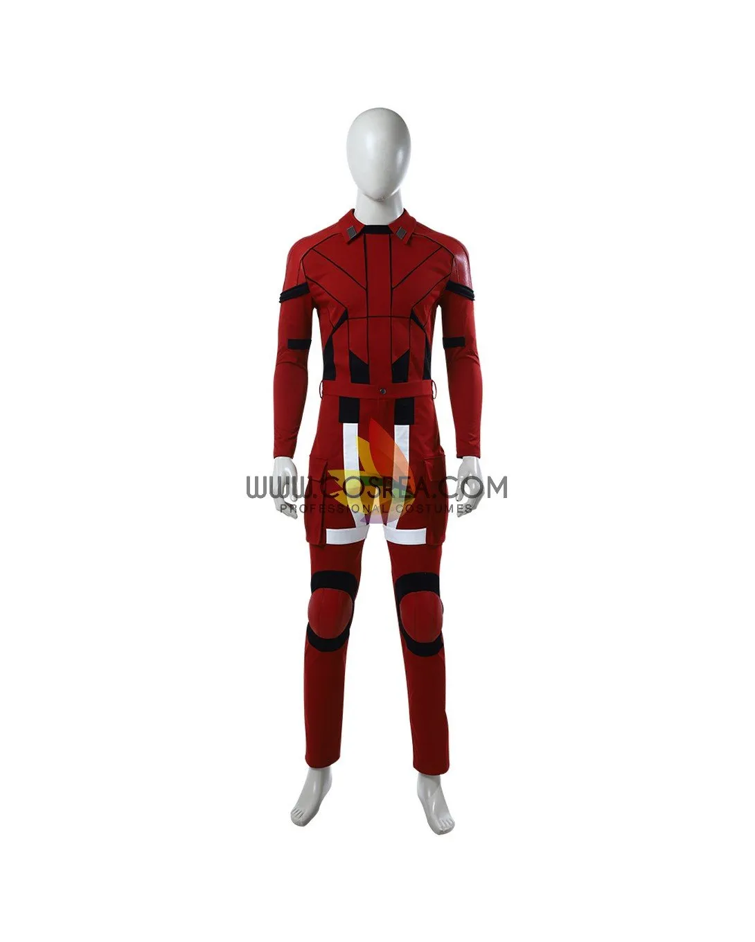 Red Guardian Black Widow Movie Version Cosplay Costume