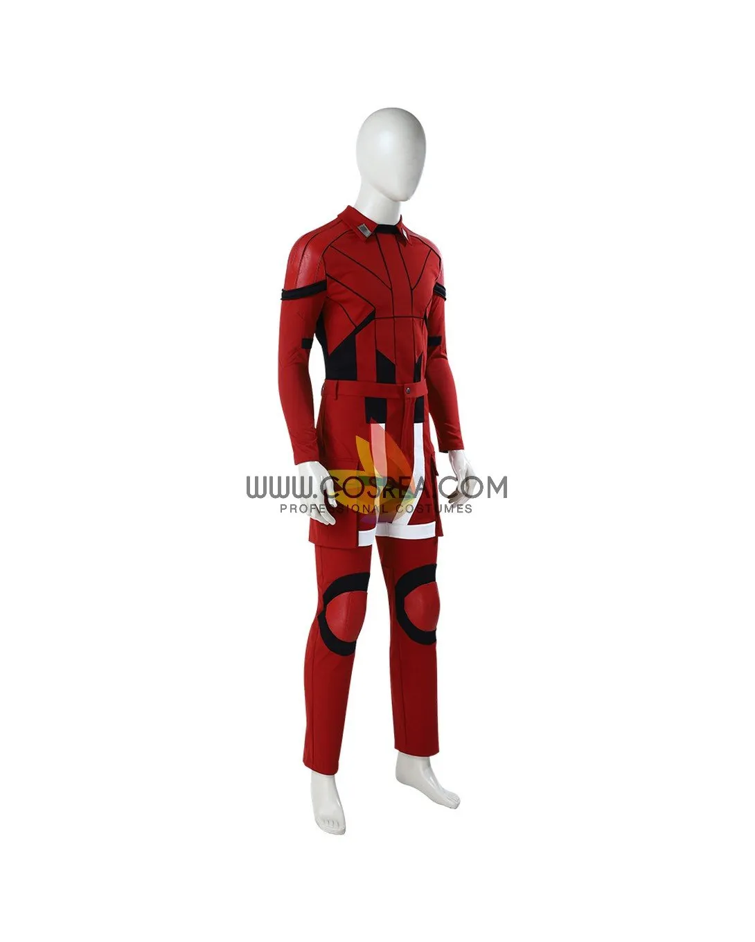 Red Guardian Black Widow Movie Version Cosplay Costume